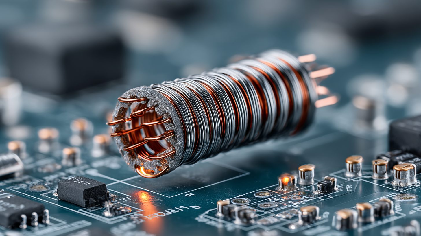 Изображение дросселя в схеме импульсного источника питания