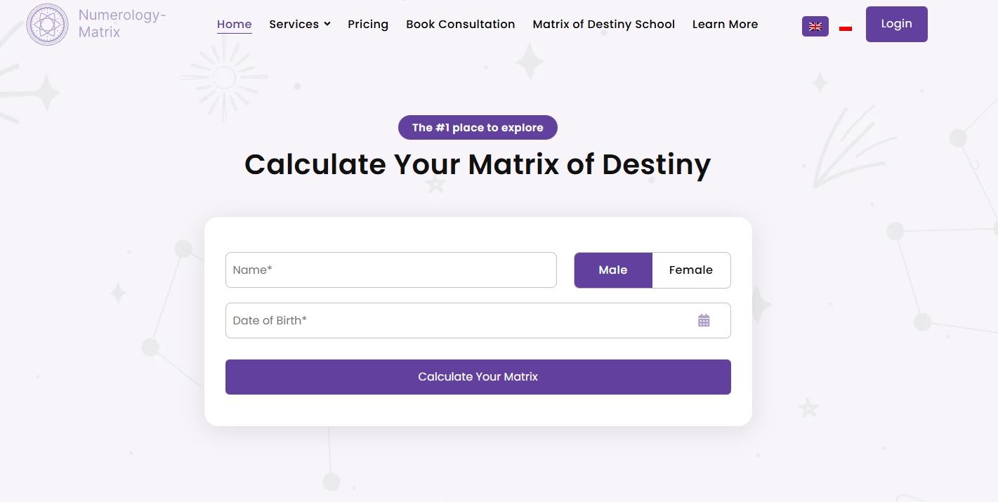 Numerology-Matrix.com — нумерология и Матрица судьбы