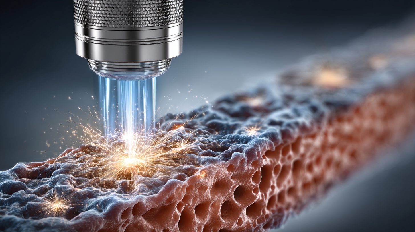 Схема работы пикосекундного лазера для удаления татуировок