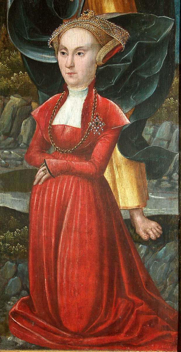 22 Detail from an altar piece at Noedeby Church, Denmark.jpg