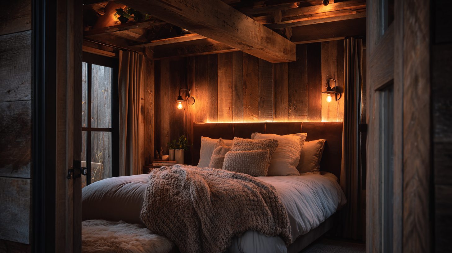 Приватная зона в коттедже: спальня с звукоизоляцией и эргономичным освещением