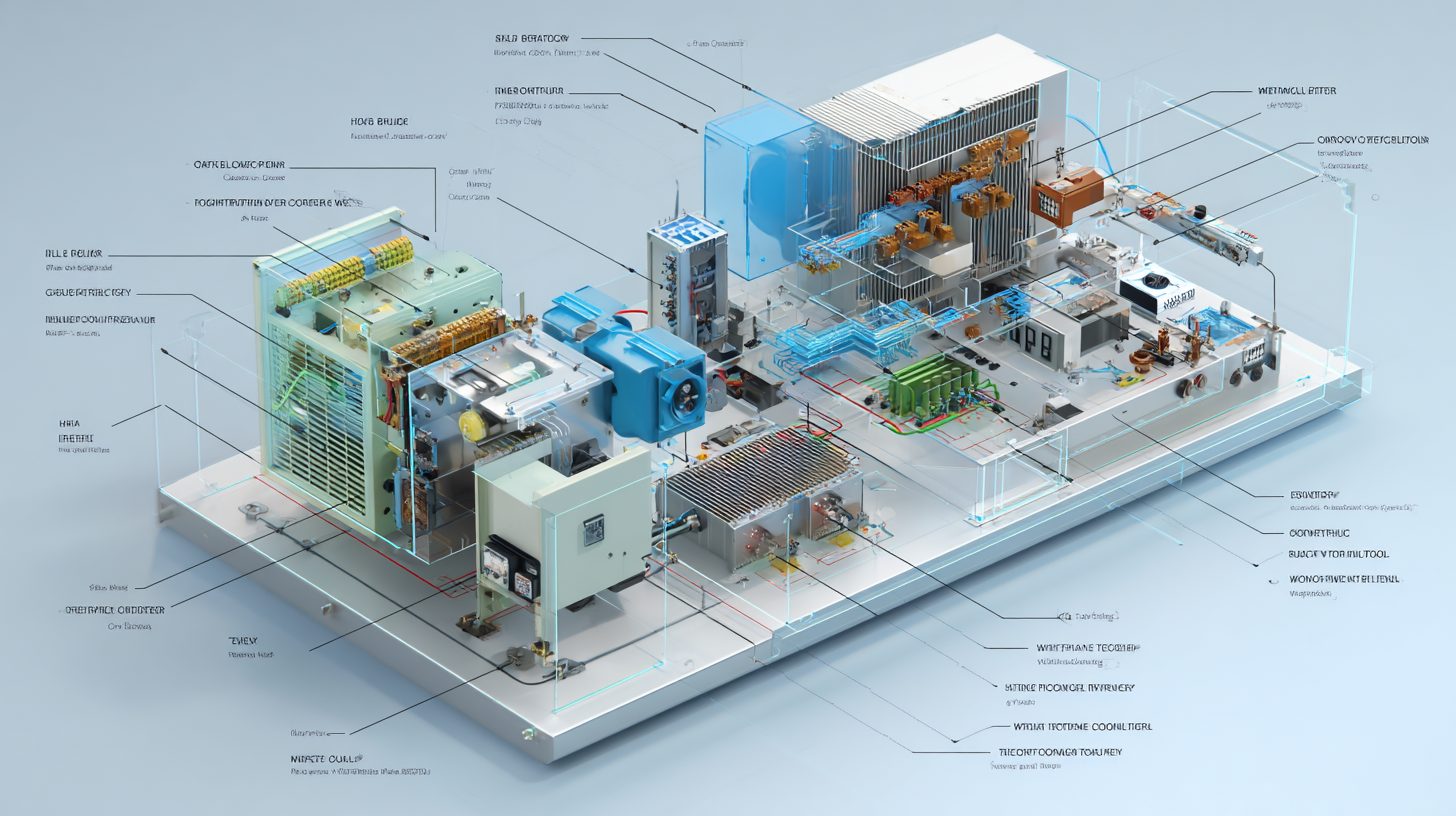 Схема основных компонентов сварочного инвертора