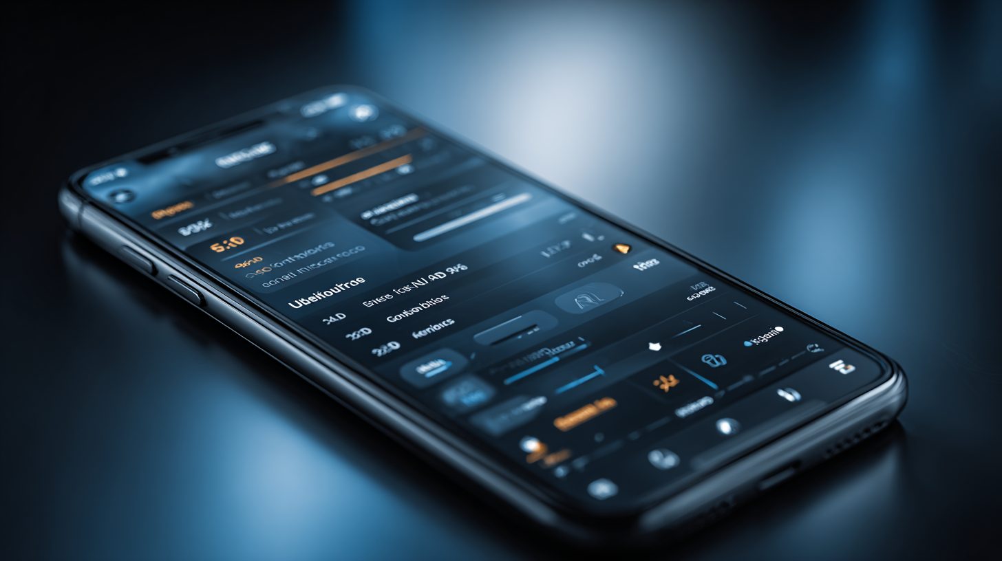 Экран настройки профиля в приложении