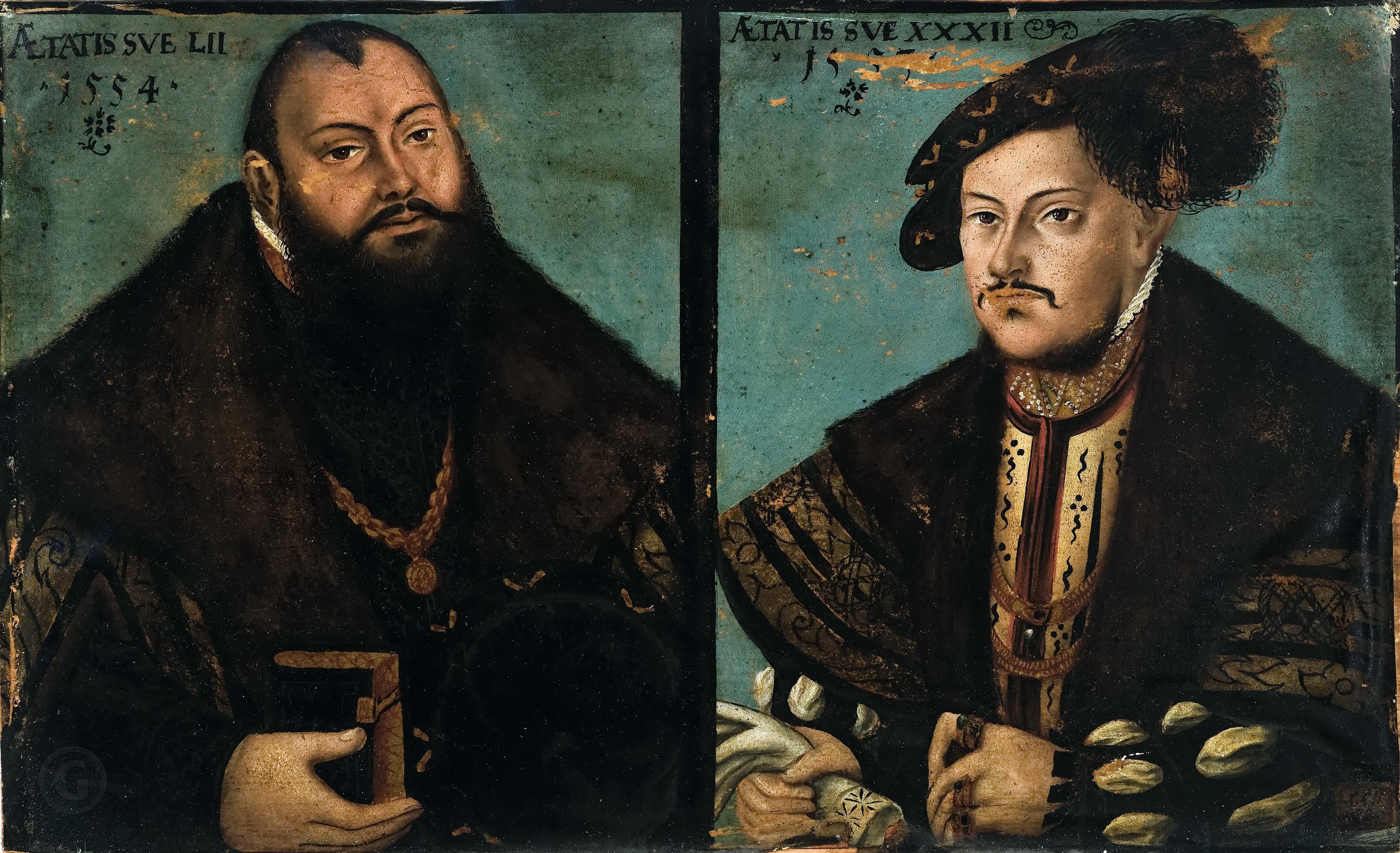 40Иоганн Фридрих Великодушный, курфюрст саксонский и Иоганн Эрнст саксонский.jpg