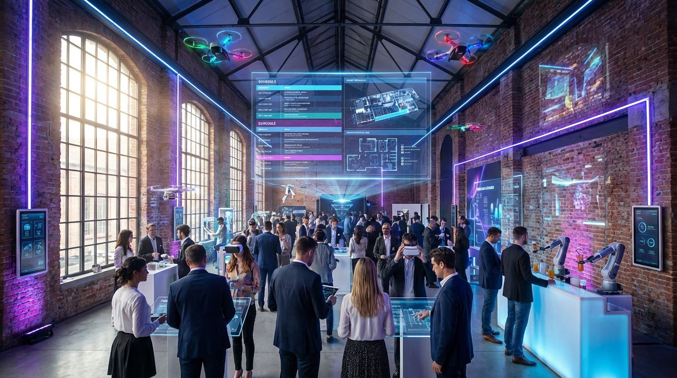 Будущие технологии в организации событий в лофтах