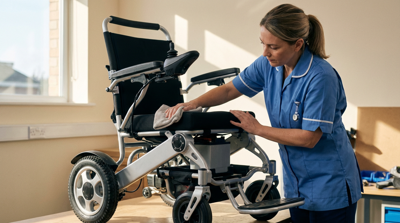 Уход за электрической инвалидной коляской