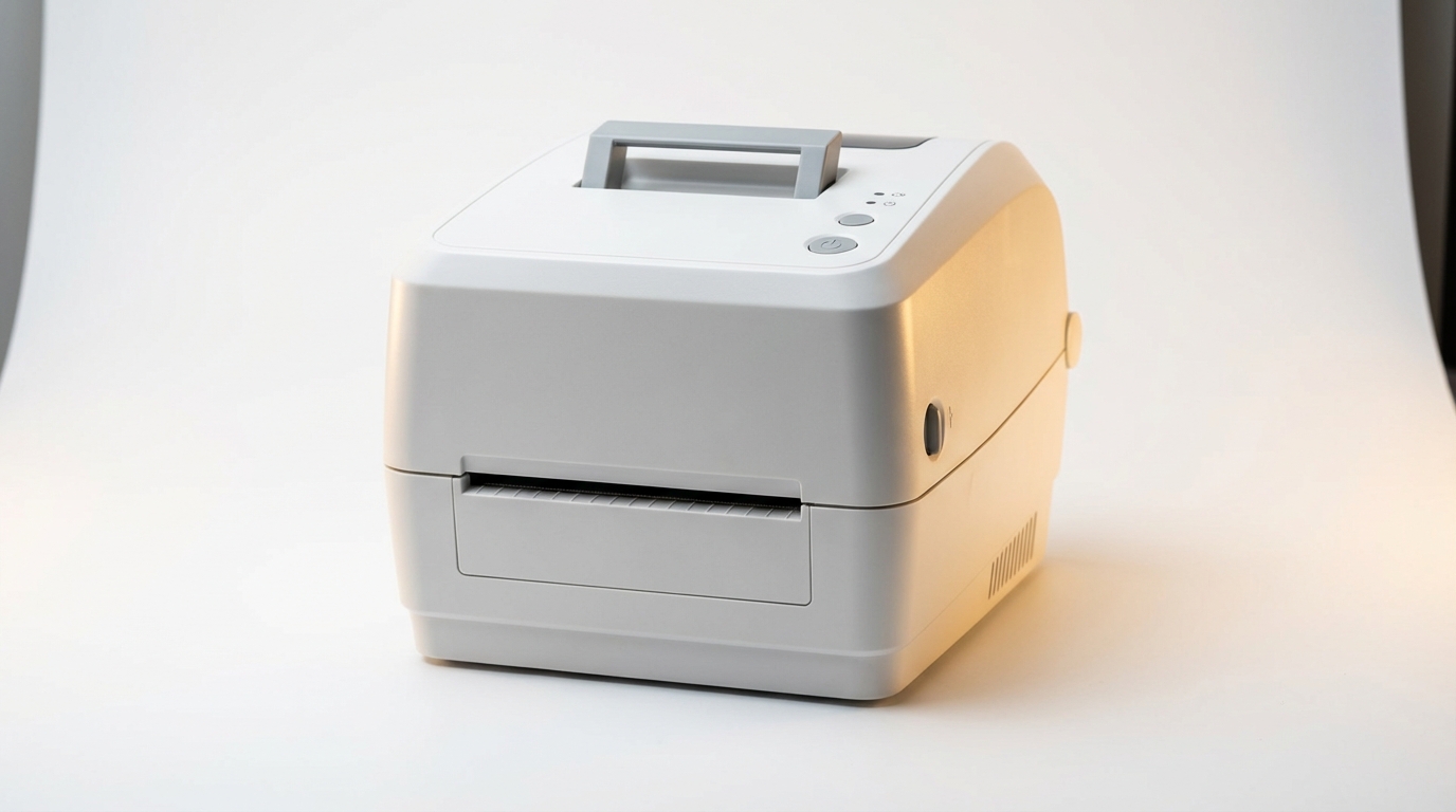 Фронтальный вид принтера этикеток TSC TE200