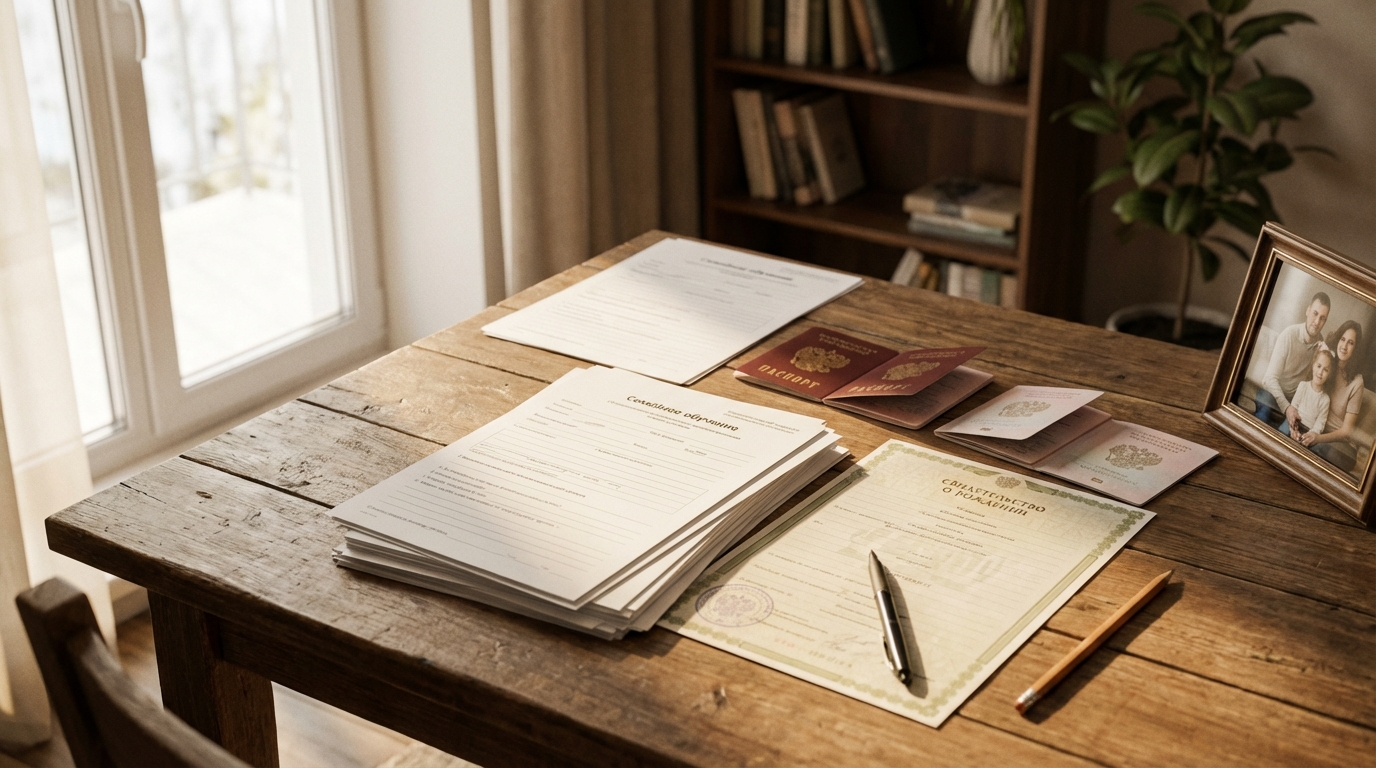 Документы для оформления семейного обучения