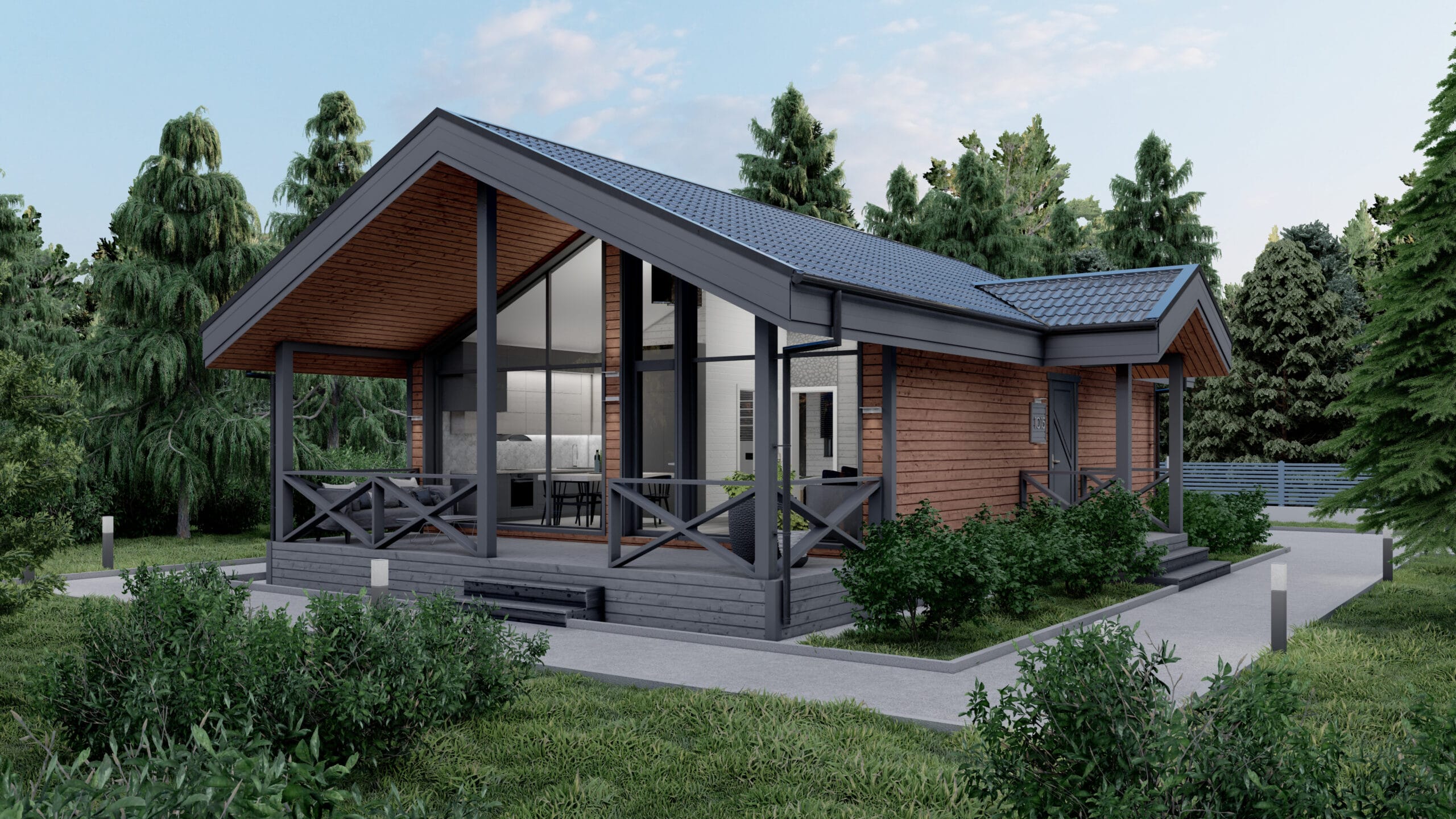 цена на каркасный дом под ключ