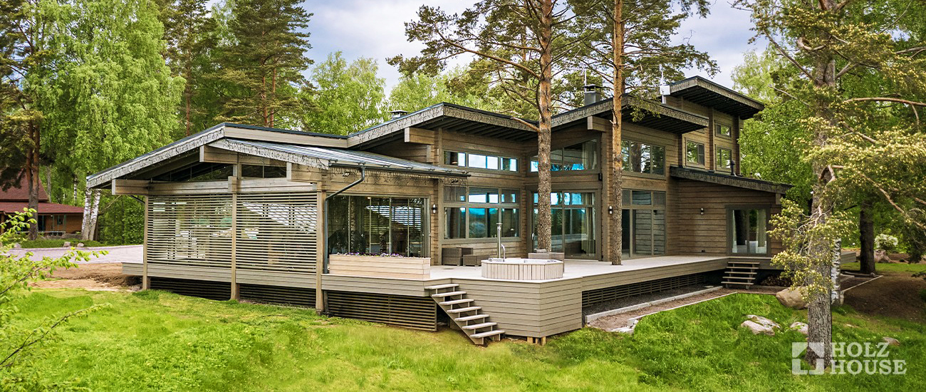 7 преимуществ строительства домов из клееного бруса под ключ