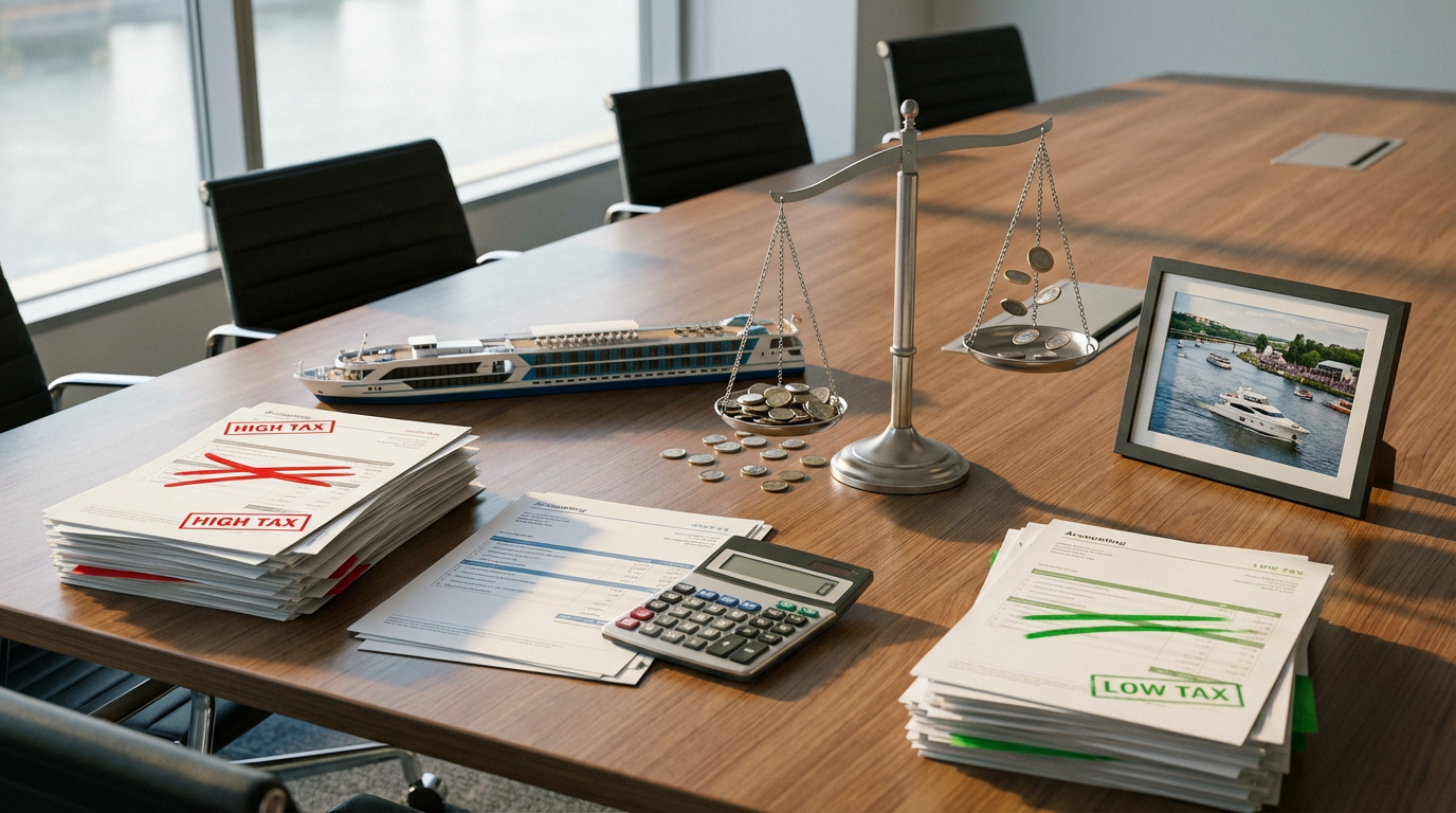 Сравнение налоговых режимов для учета аренды теплохода в event-мероприятиях