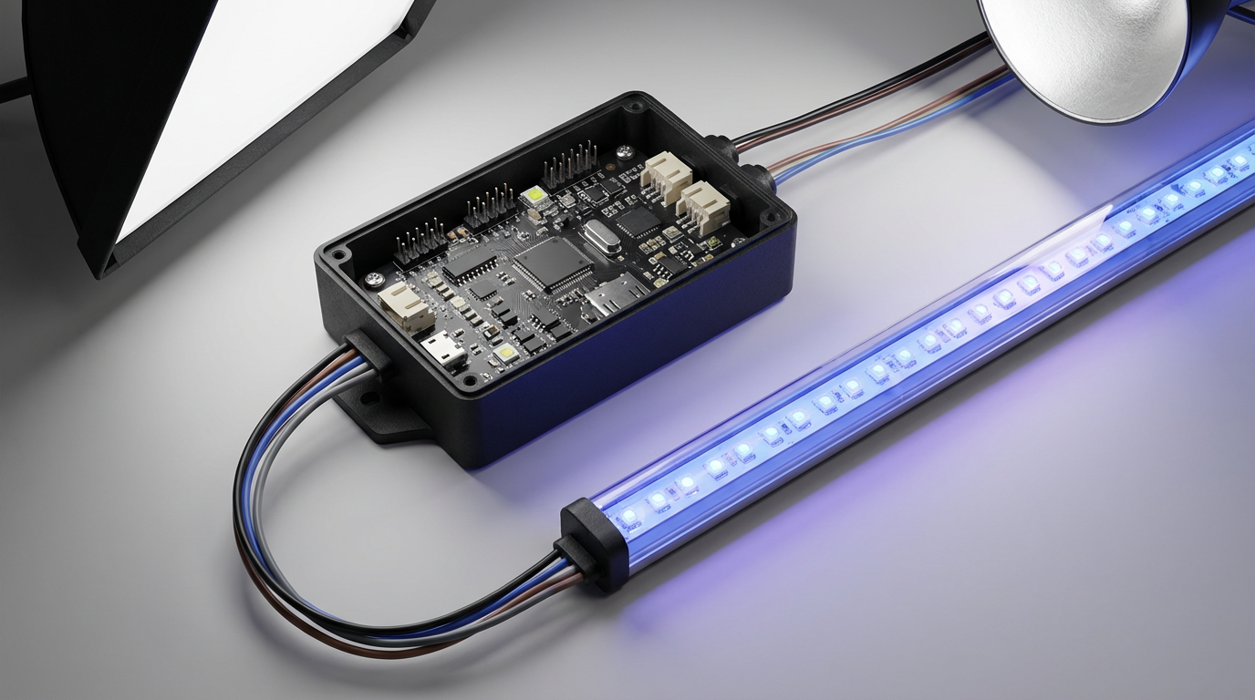 Управляющий модуль для LED-освещения в УФ-сушке