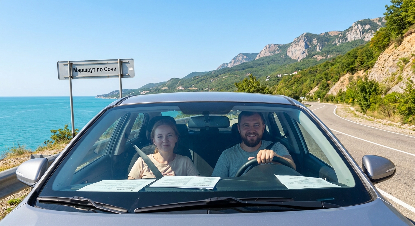 Лучшие маршруты по Сочи на арендованном автомобиле: куда поехать на день