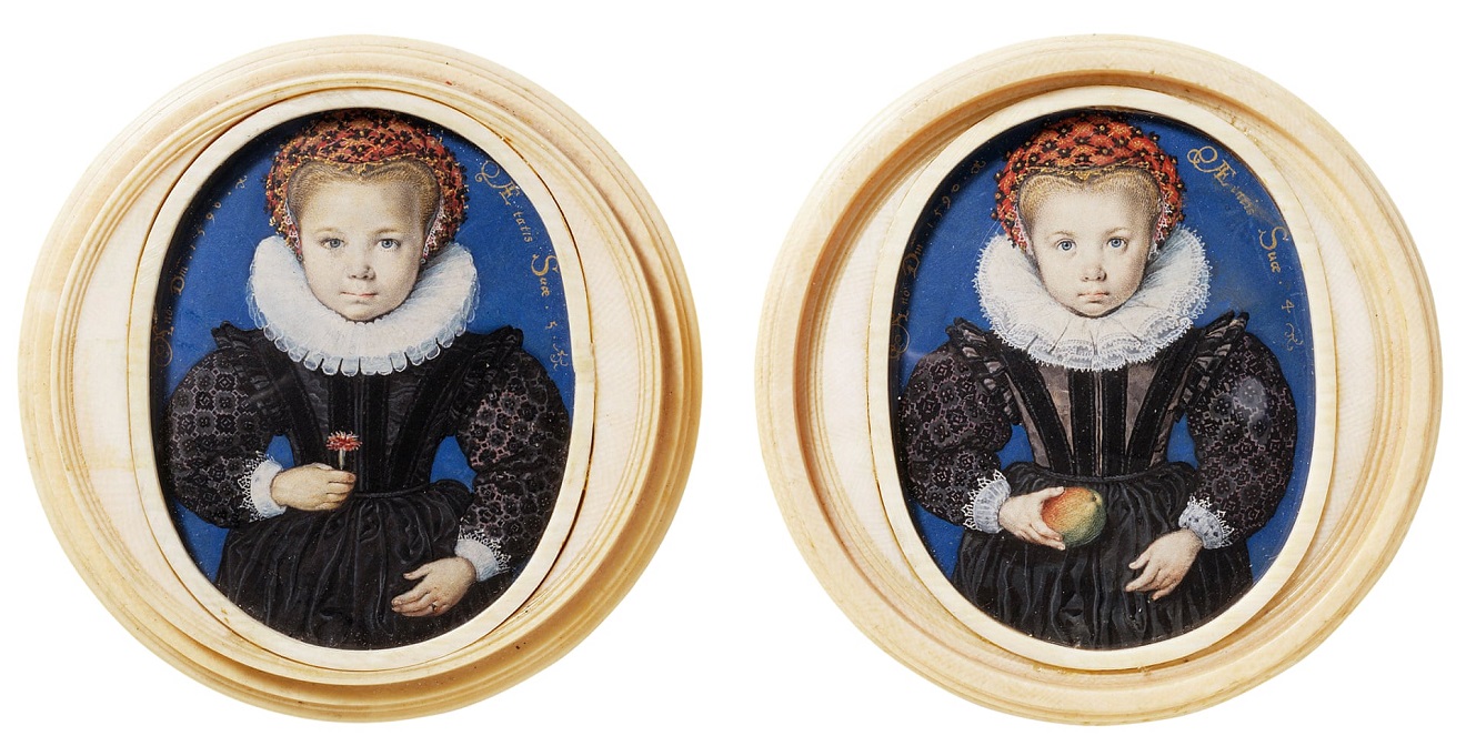 26 Unknown Girl Aged 5, 1590, and Unknown Girl Aged 4, 1590.jpg