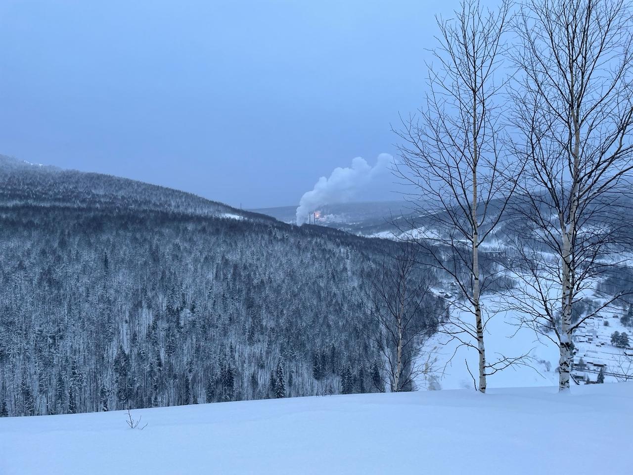 Беспилотники атаковали промышленный объект в Губахе
