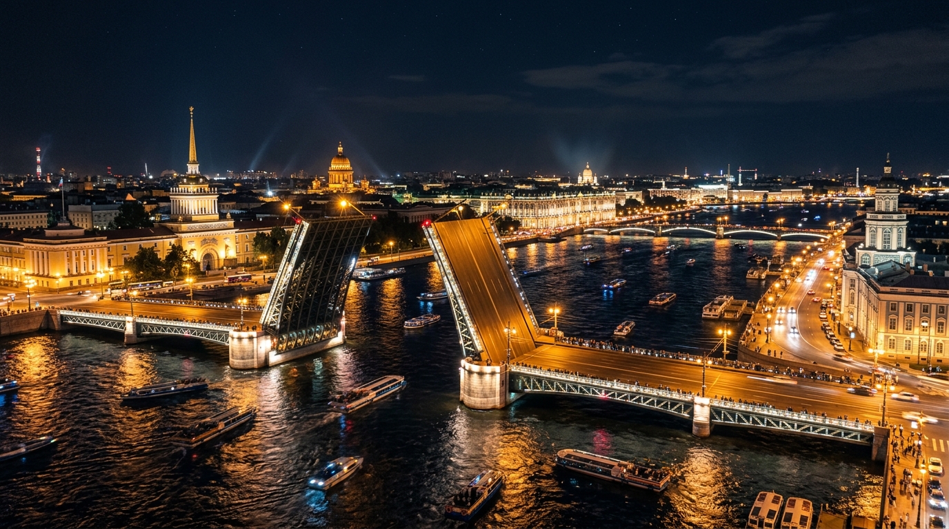 Развод мостов в Санкт-Петербурге: топ-10 событий, которые стоит увидеть туристу