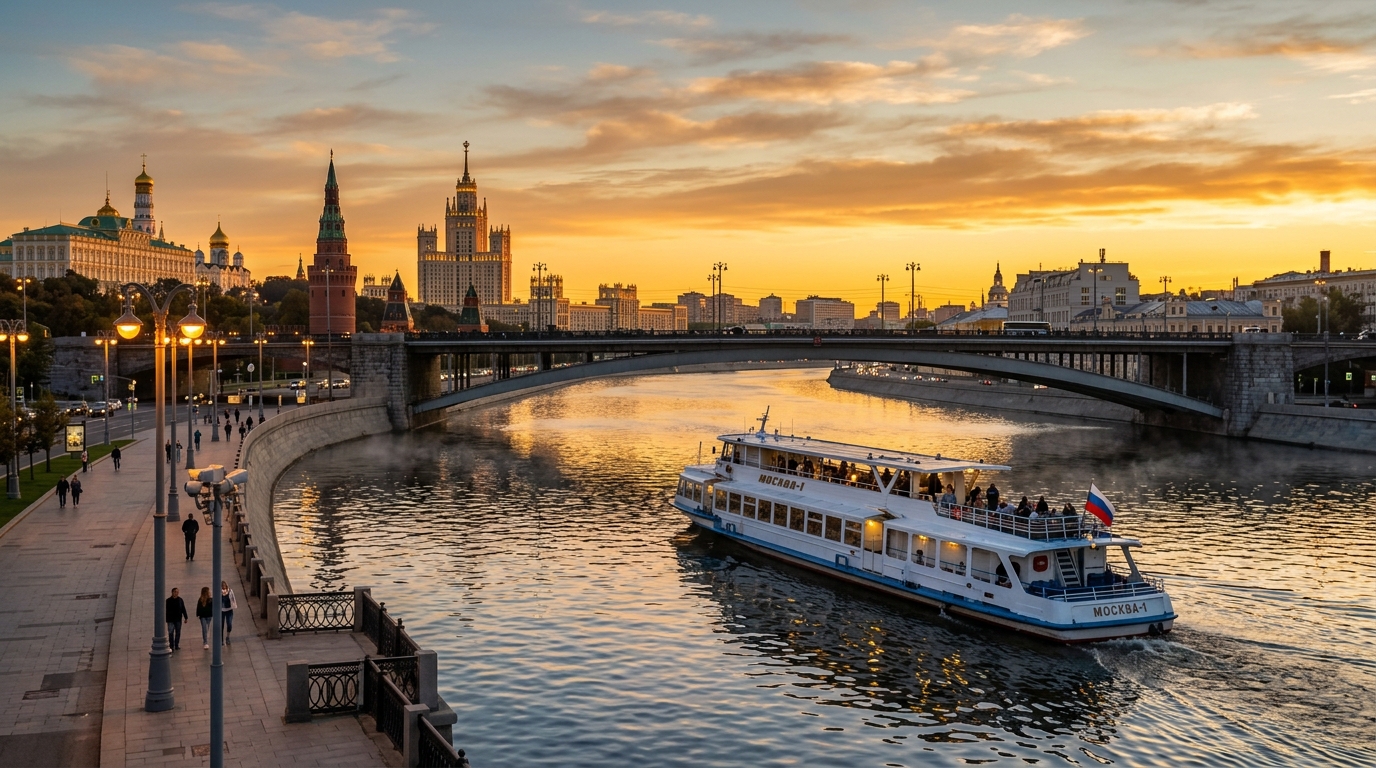 Почему поездка из Липецка в Москву неполна без водной экскурсии