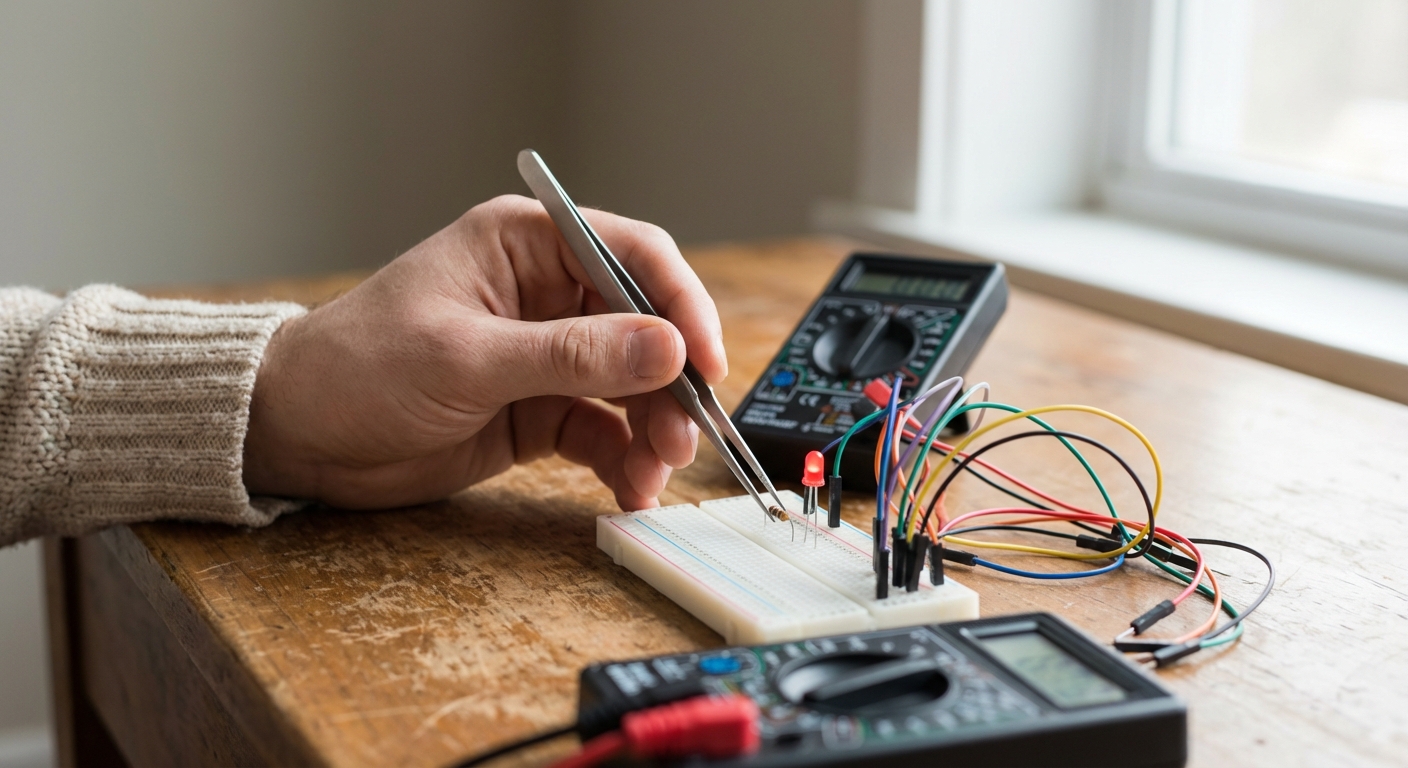 Основы DIY электроники: как правильно подобрать резисторы для домашних проектов