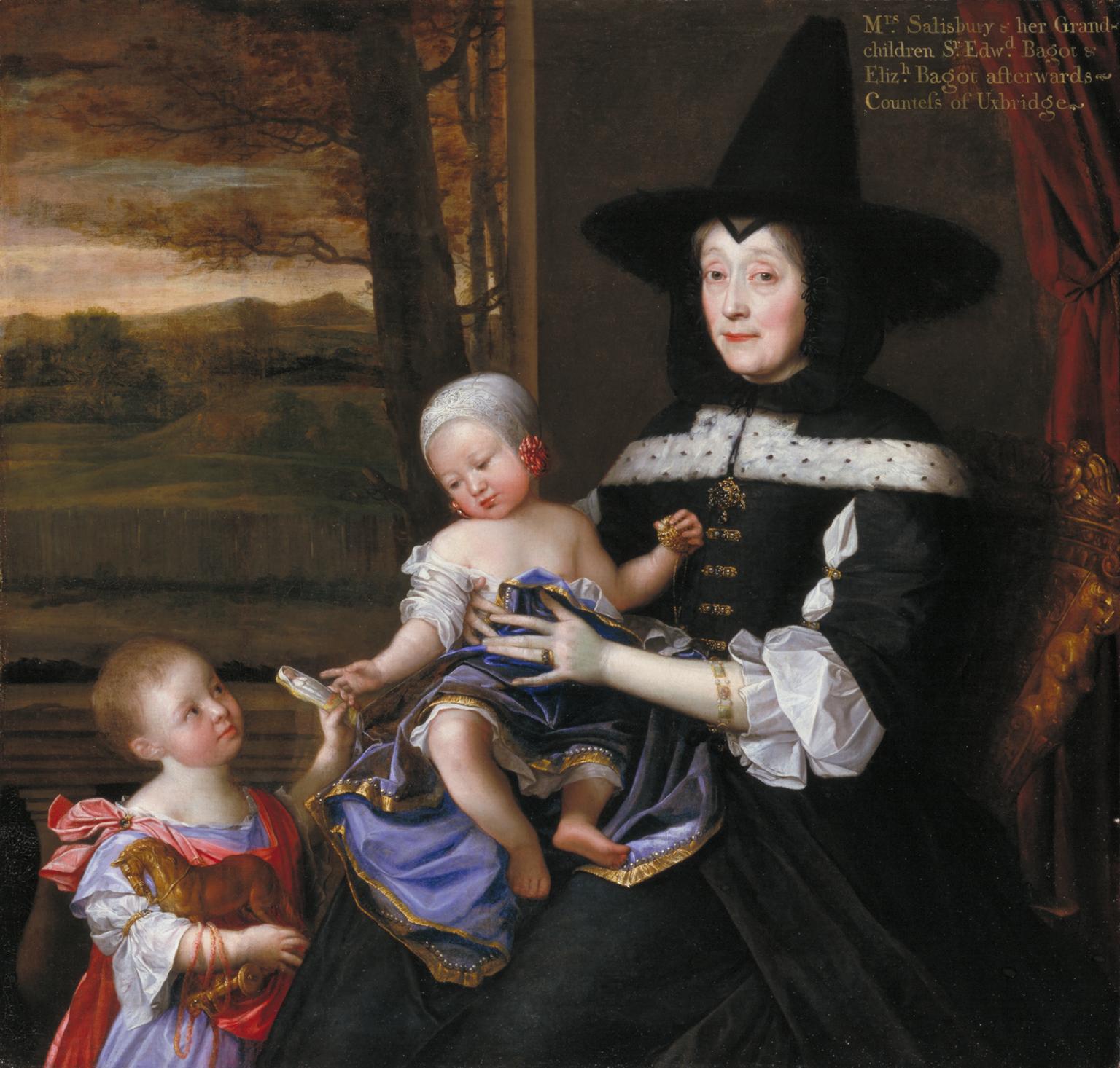 54Portrait of Mrs Salesbury with her Grandchildren Edward and Elizabeth Bagot.jpg