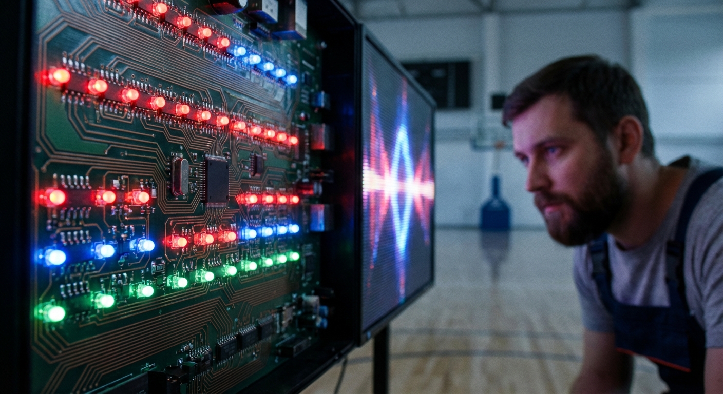 Оснащение современного спортзала: как массивы биполярных транзисторов используются в спортивных электронных табло