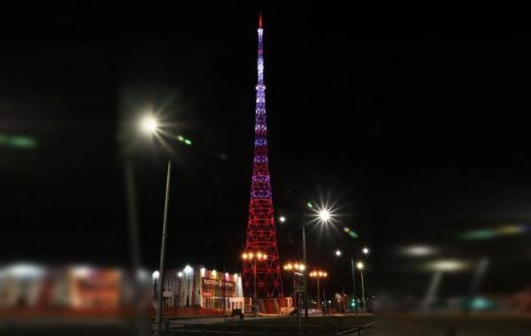 Пермская телебашня засияет огнями в честь 65-летия первого полета в космос