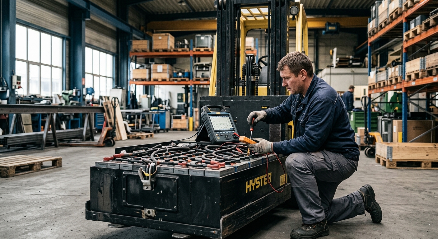 Какой аккумулятор для погрузчика Hyster обеспечит максимальную отдачу?