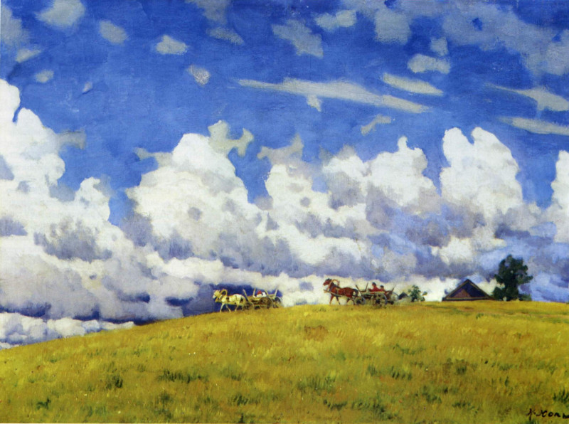 Облачный день. Лигачёво, 1917.jpg
