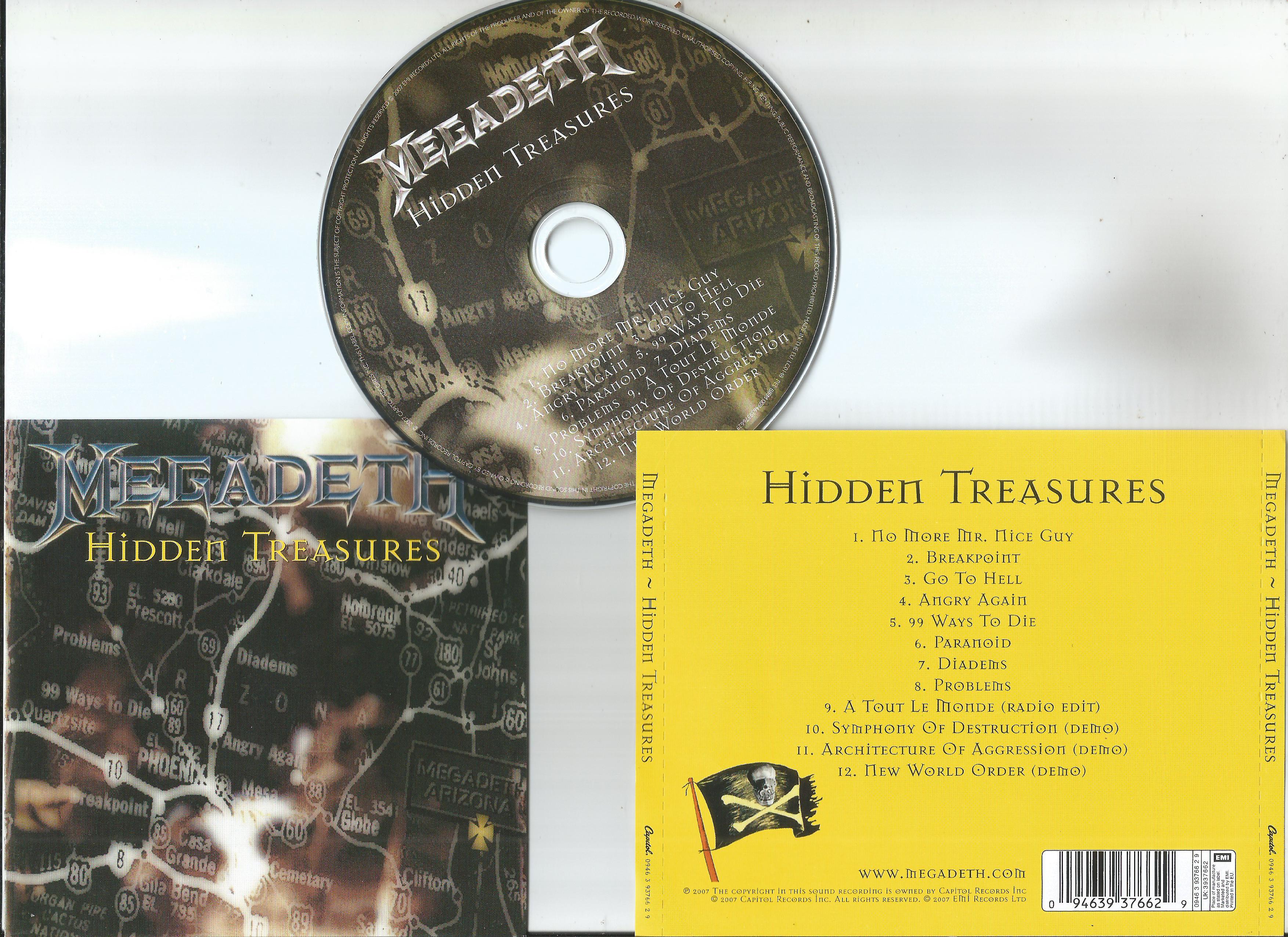 megadeth hidden treasures (2007 remastered)