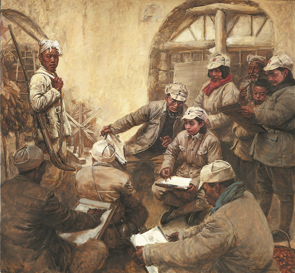 One Day at Luxun Academy of Fine Arts in Yan'an, by Yu Xiaodong from Tianjin Academy of Fine Arts..jpeg