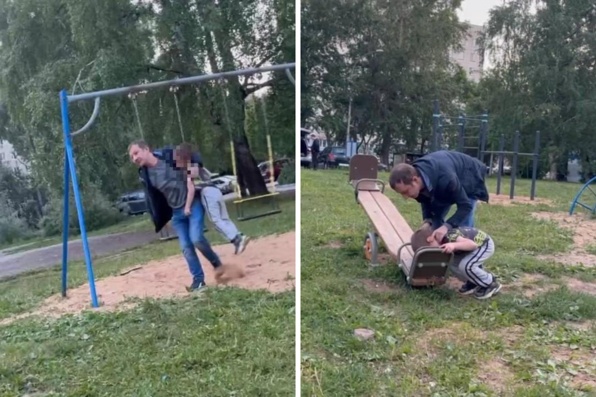 В Перми мужчина ударил мальчика головой о качели на детской площадке