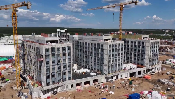 Онкоцентр в Камской долине в Перми достиг 70% готовности