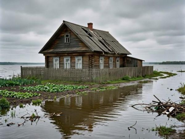 Сильные дожди затопили 72 дома в Пермском крае