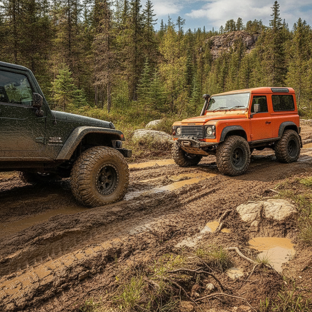 Выбор грязевой резины - Mud-Terrain (M/T) или бескомпромиссный Extreme Trekker?