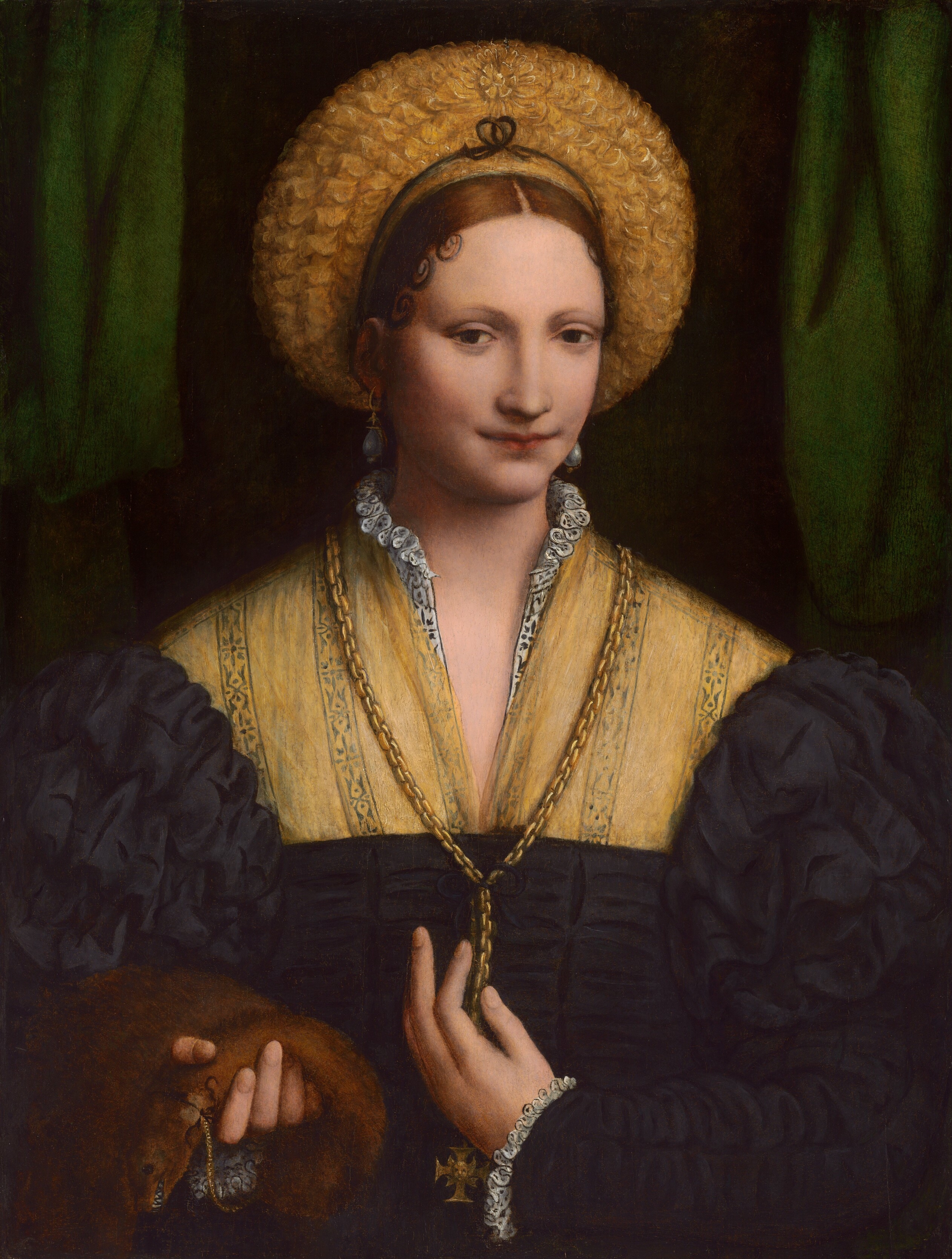 2 Bernardino_Luini_Lady_with_a_Flea_Fur.jpg