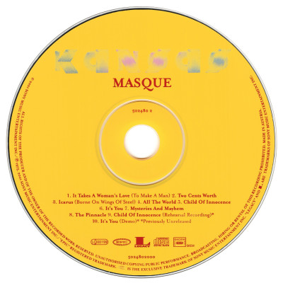 Kansas - Masque (1975) [ZK 33806 / 502480 2]