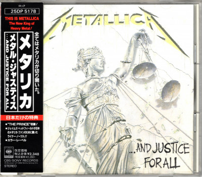 Metallica – ... And Justice For All (1988) [25DP 5178]